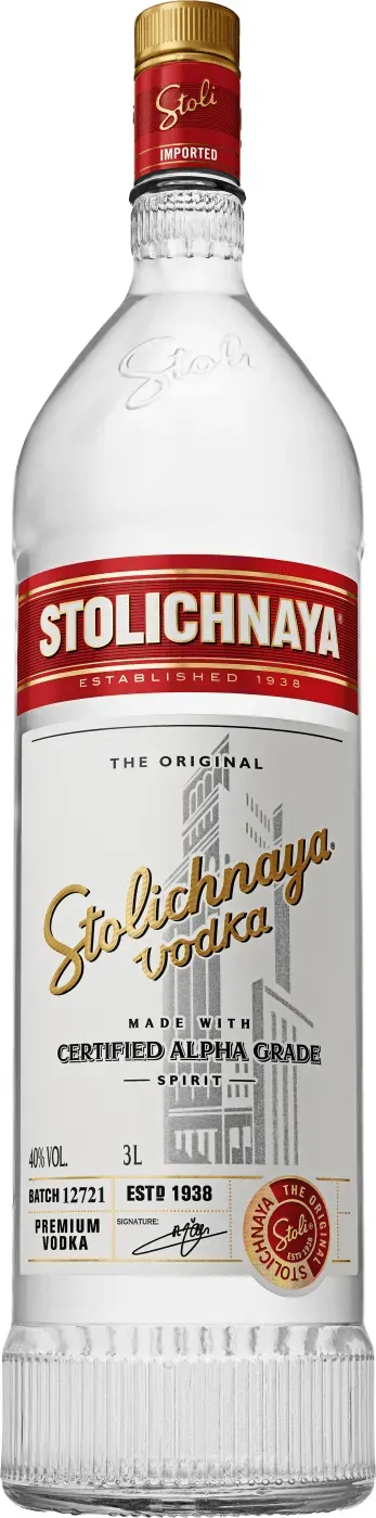 Stolichnaya Vodka - 3l