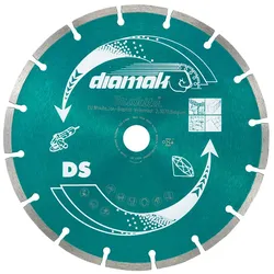 Makita Diamak - Diamant-Schneidscheibe - für Beton, Marmor, Schiefer, weicher Ba
