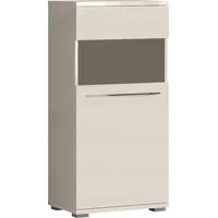 PLACES OF STYLE Highboard »Piano Vitrine«, UV lackiert, Soft-Close