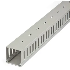 Startech "StarTech.com Open Slot Cable Management Raceway with Cover, 2\"\"(50mm)W x 2\"\"(50mm)H, 6.5ft(2m) length, 1/4\"\"(8mm) Slots,
