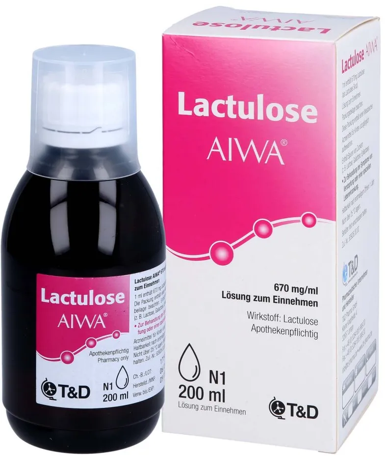 Lactulose AIWA 670mg/ml Lösung zum Einnehmen