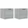 vidaXL Nachtschrank Grau Sonoma 40 x 39 x 40 cm Grau