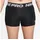 Nike Trainingstights W NP 365 MR 3IN SHORT TT Schwarz S