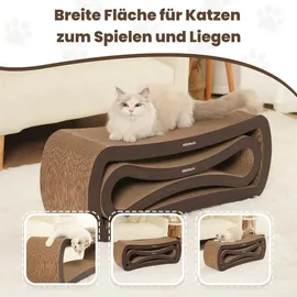 petrhein Ascent Paw Kratzpappe 27 x 86 x 32 cm braun