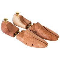 Tectake tectake® 1 Paar Schuhspanner aus Zedernholz