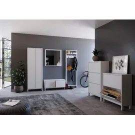 OTTO home Garderobenpaneel Luven 60 x 192 x 12 cm Weiß