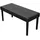 vidaXL Polsterbank Schwarz 106 x 43 x 48 cm