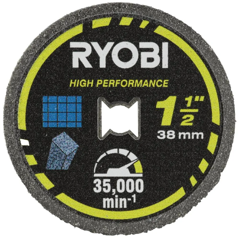 RYOBI Diamanttrennscheibe Twist-Look, 38 mm, High Performance