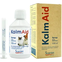 SCANVET KalmAid Sirup 250ml Stress und Ängste