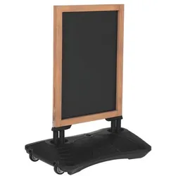 update displays Kundenstopper »WindPro WOOD« braun