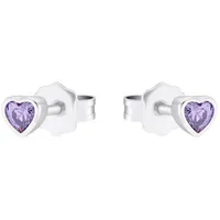 Prinzessin Lillifee Ohrstecker Prinzessin Lillifee Silber 925 lila 2036440 onesize