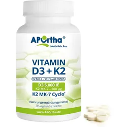 Vitamin D3 5.000 IE + Natto Vitamin K2 MK-7 Cyclo® 200 μg - 365 Tabletten 73