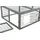 Trixie Freilaufgehege 174 x 48 x 109 cm grau