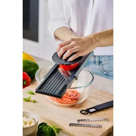 Global GEMÜSEHOBEL 64 mm Würfel/Scheiben/Julienne 1-tlg. Schwarz