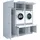 laundreezy Mehrzweckschrank-Set 186 x 200 x 68 cm Weiß