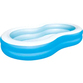 BESTWAY Lagune Family Planschbecken 262 x 157 x 46 cm
