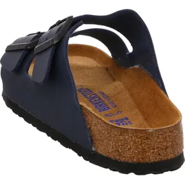 Birkenstock Arizona Weichbettung Birko-Flor schmal blau 40