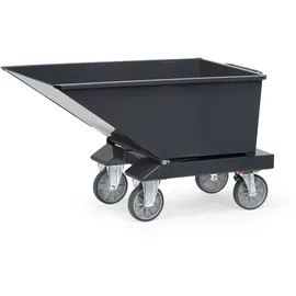 FETRA Muldenkipper Inh.250l L1359xB713xH780mm grau m.Ablasshahn Fetra