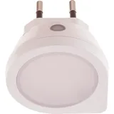 Müller-Licht 27700001 Nachtlicht Amber mit Dämmerungssensor, 2lm, 0, 4W Schwarz