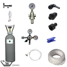 BieTal Anschlußpaket Wassersprudler ohne Filter + Kunststoffschlauch