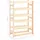 vidaXL Weinregal 30 Flaschen 30 x 30 x 90 cm Beige