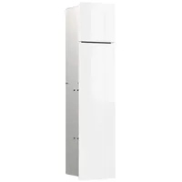 EMCO asis pure WC-Modul, mit Glasfront, Türanschlag rechts, Unterputz,