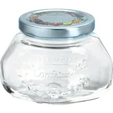 Leifheit Marmeladenglas, Transparent, Silber