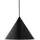 Frandsen Benjamin 1-flg. Ø 30 cm schwarz matt