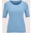 Madeleine Twinset Basic Strickjacke mit Halbarmpullover Blau 48