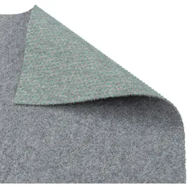 Snapstyle Snapstyle, Kunstrasen Rasenteppich mit Noppen Kingston Grau, 400x150cm