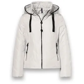 District Übergangsjacke Bluebell (mit Kapuze, wasserabweisend) offwhite Damen