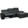 PLACES OF STYLE »Pareli, L-Form, 259cm,m. Recamiere, Echtleder, Kunstleder, Webstoff«, man. o. elektr. Relaxfunktion, USB/Kopfteilverstellg u. LED