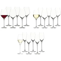 Stölzle Lausitz EXQUISIT ROYAL Wein- & Sektgläser 18er Set