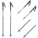 K2 Skis Unisex – Erwachsene Skistock Swift Stick, Black, 10G3034