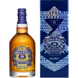 Chivas Regal 18 Years Old Gold Signature Blended Scotch 40% vol 0,7 l