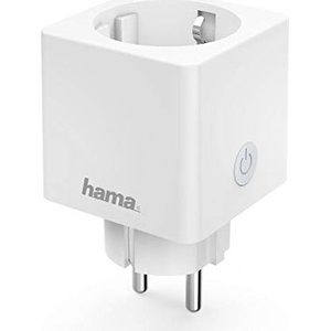 Hama "Mini" - Intelligente Steckdose - kabellos - Wi-Fi - 2,4 Ghz - weiß (00176575)
