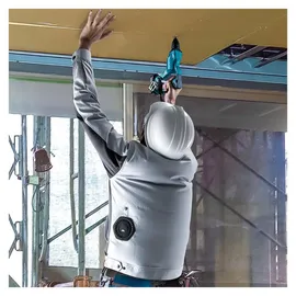 Makita Akku-Klimajacke weiß Größe 2XL DFJ213Z2XL