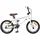 vidaXL BMX Rad 16 Zoll Farbe weiß