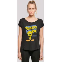 F4NT4STIC Long Cut T-Shirt Looney Tunes Classic Tweety Pie