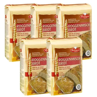 BIELMEIER Brotbackmischung Roggenmischbrot 5 Stück á 1000 g Küchenmeister