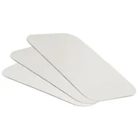 Blanc HYGIENIC Alukaschierter Deckel für Alu-Schale 470ml, Menüschale, rechteckig,
