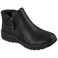 SKECHERS Damen Lovely Vibe-Fall in Bloom Stiefelette, Black Microleather,