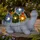 Hi Solarleuchte Kunststoff 26x14,8x17 cm 1x LED grau