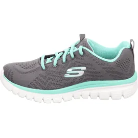 SKECHERS Graceful - Get Connected Charcoal / Green 38