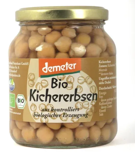 Marschland Kichererbsen demeter 330g