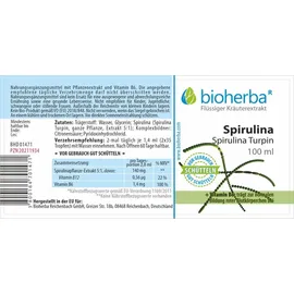 Bioherba Spirulina Turpin Tropfen 50 ml