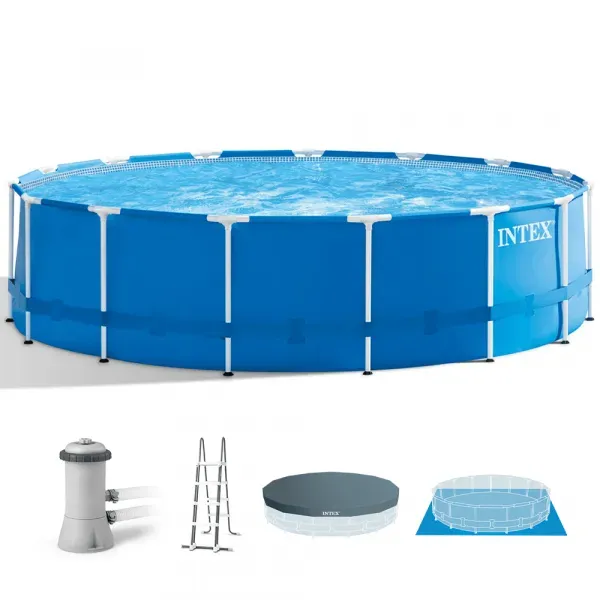 Intex Metal Frame 28242NP - Ø457x122 cm - Runder Pool