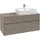 Villeroy & Boch Collaro Waschtischunterschrank C13000VM 120x54,8x50cm, Waschtisch rechts, Taupe