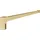 Buylando LiLy 50x200 cm Walk in Duschwand Duschabtrennung Klarglas Gold - Gold