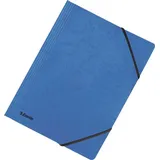 Esselte Eckspanner A4, Primärkarton, blau